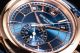 swiss replica Patek Philippe Complications Annual Calendar 5905 blue dial rose gold watch (4)_th.jpg